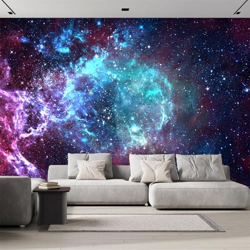 FLFK Walls Mural Peel and Stick Galaxy 787x593D Star Field in Space a Nebulae SelfAdhesive Wallpaper Large Poster Painting Wall Sticker for Kids Bedroom Decor - Image 3