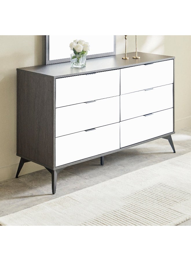 Home Box Veneto 6-Drawer Master Dresser without Mirror  - Image 1