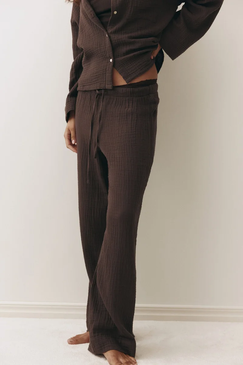 H&M Cotton muslin pyjamas