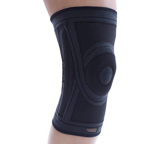 Copper Fit Health Knee Stabilizer Sleeve, Small/Medium - Image 5