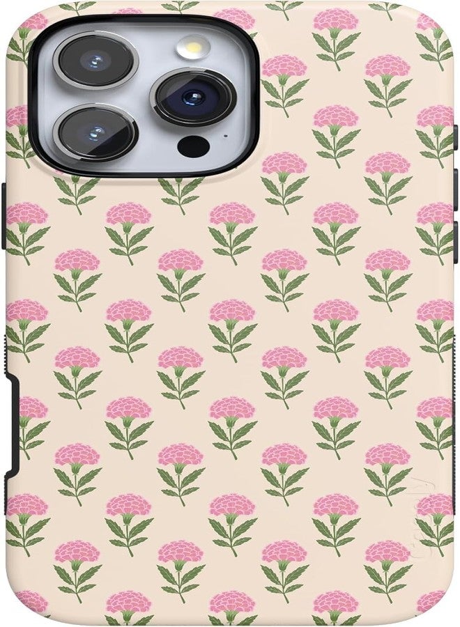 Casely جراب Casely لهاتف iPhone 16 Pro Max | زهور جينا | مرح في أيام الأسبوع | متوافق مع MagSafe | تصميم جريء لحماية الهاتف - Image 1