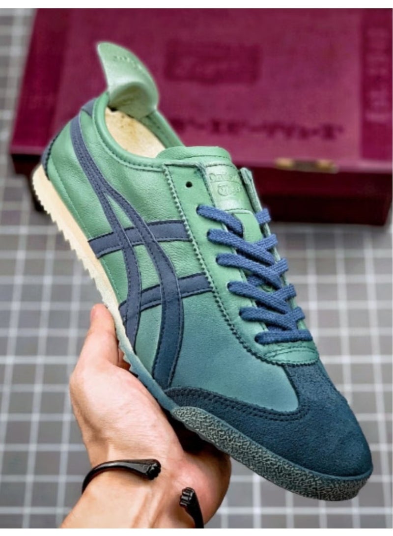 Onitsuka Tiger Onitsuka Tiger MEXICO 66 Deluxe Japan-made lambskin sneakers 