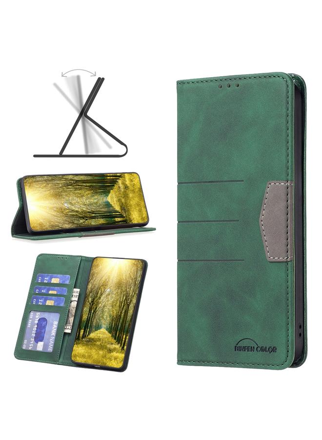 The Bros Case For Sony Xperia 5 III Magnetic Splicing Leather Phone Case