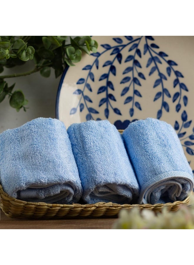 4  Mush Bamboo Face Towel (Set of 3, Sky Blue, 14 x 14 Inches) - pzsku/Z2A40568898632EC5D06EZ/45/_/1728988828/1584fae0-e993-494f-afb9-7b8ae24e5345