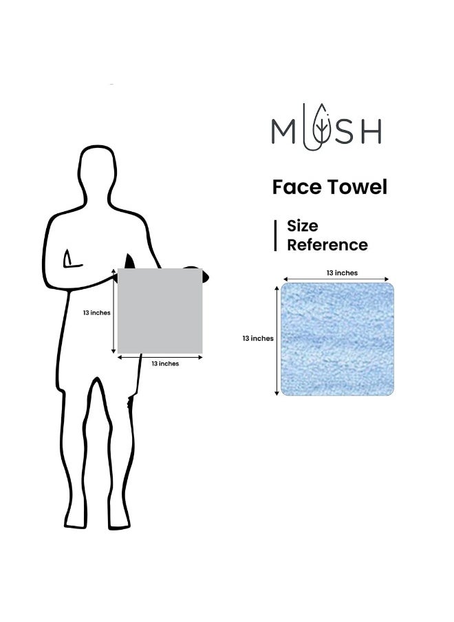 4  Mush Bamboo Face Towel (Set of 3, Sky Blue, 14 x 14 Inches) - pzsku/Z2A40568898632EC5D06EZ/45/_/1728988830/a88800bb-109d-484e-ba2c-fd94816f4170