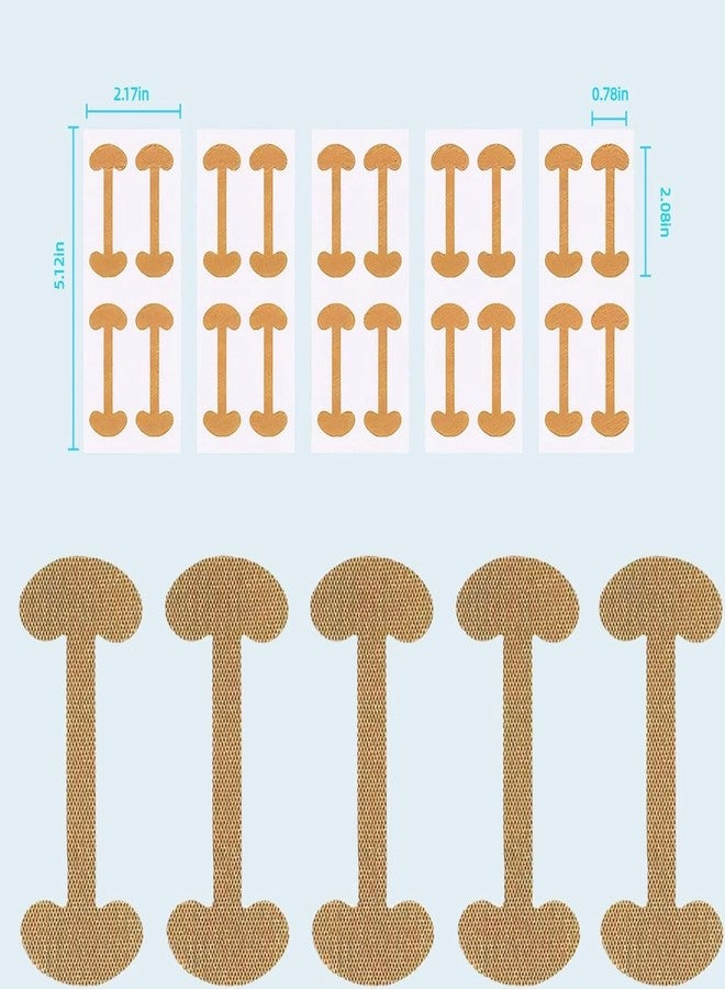 مجموعة ماديا 2 (8 شرائط) لاصقة تصحيح الأظافر الغائرة والمنحنية، أداة للعناية بالقدمين، مشبك أظافر، لاصقات تصحيح لعلاج الأظافر الغائرة، أداة رفع أظافر غير مؤلمة تسمح بمرور الهواء - Image 5