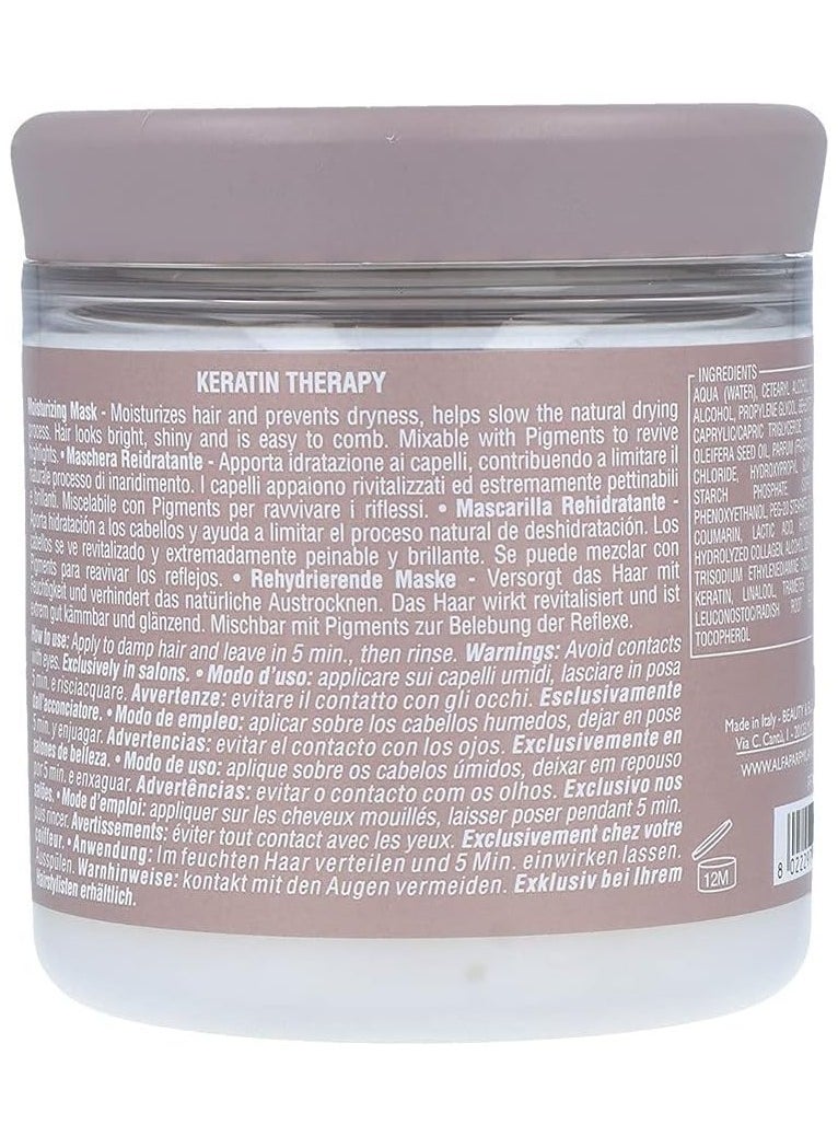 ALFAPARF MILANO Keratin Therapy Rehydrating Mask 200ml  - Image 2
