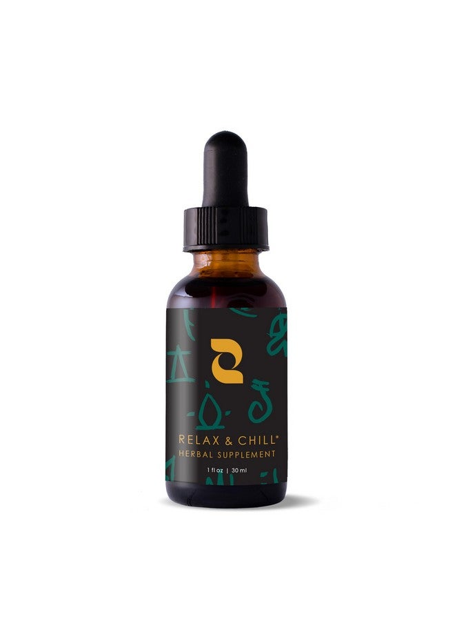 Redmint Relax & Chill Herbal Tincture | Natural Mood Support Herbal Supplement Liquid Drop | Rooted in Ancient TCM Wisdom to Promote Calmness | 30 ml - Image 1