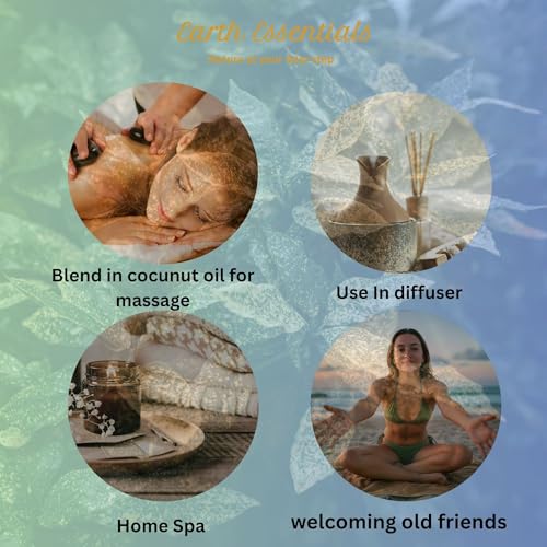 Earth Essentials Abhinandan Oil BlendEssential Oil Blend for Diffuser - Essential Oils for Diffusers Aromatherapy and Wellness with Ylang-Ylang ,Rosemary, Lemon ,Chamomile and Lavender Essential Oils for a Welcome Scent 15 ml - Image 5