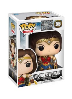 NIBEMINENT PoP! Justice League: Wonder Women Bobblehead 206 6.35 x 9.53cm  - Image 3