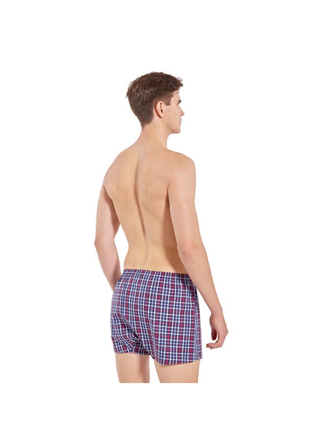 Bxman Aruotou Loose Men's Underwear, Men's Boxer Briefs, Pure Cotton Woven Shorts, Men's Pajama Pants, Cbt123, 185xxl - Image 5