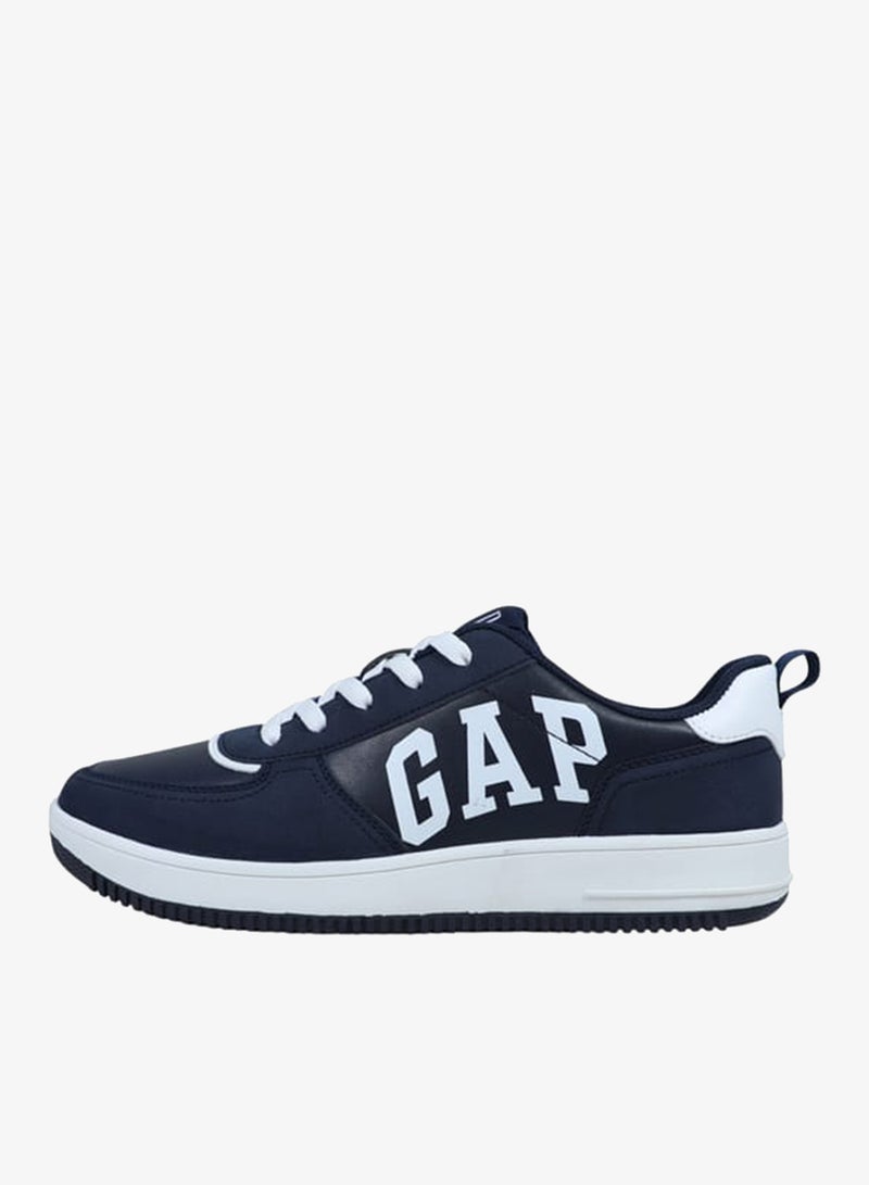 GAP Men's Logo Print Sneakers with Lace-Up Closure - BOSTON III - Image 1