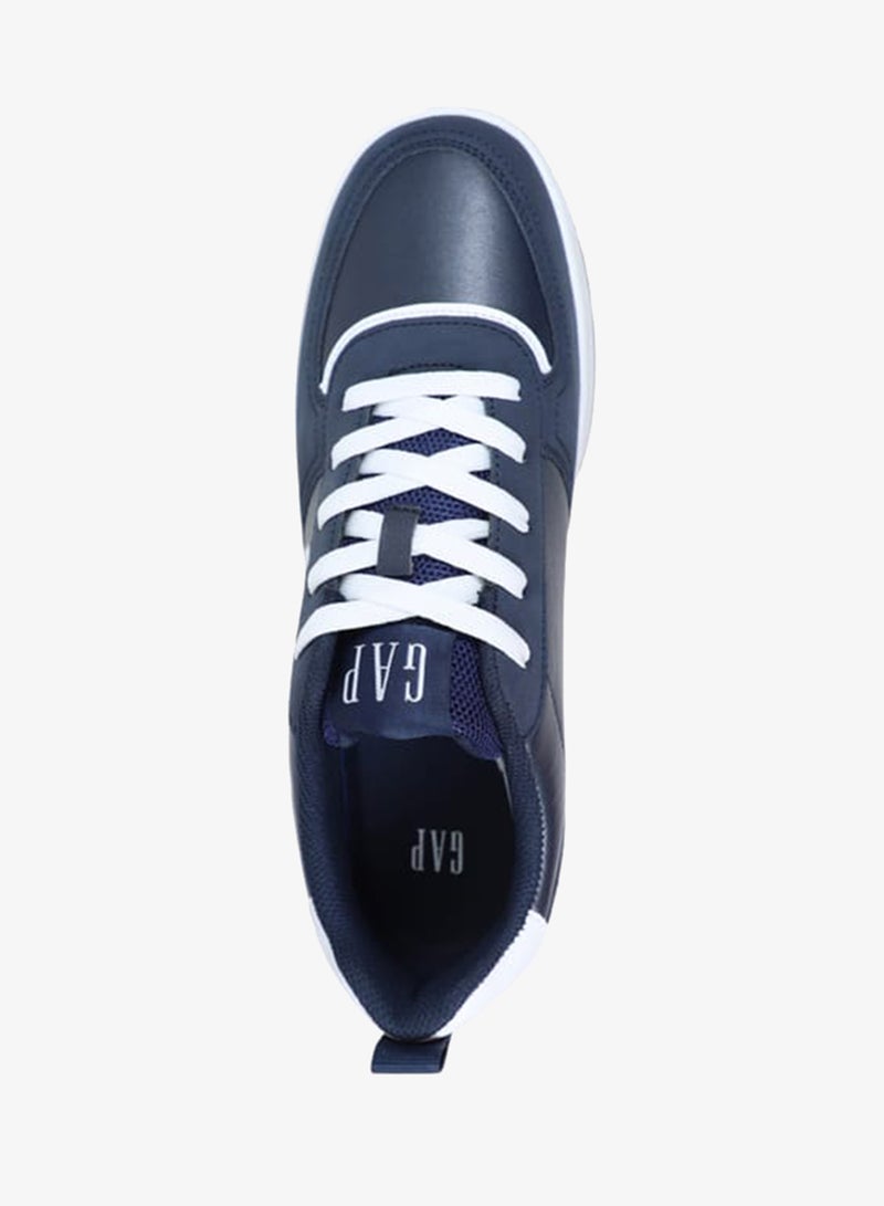 GAP Men's Logo Print Sneakers with Lace-Up Closure - BOSTON III - Image 4