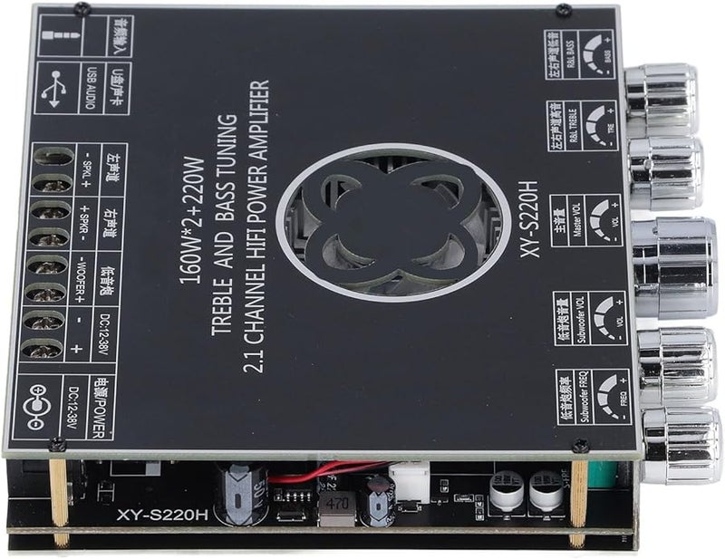 SUNGOOYUE Digital Amplifier Board with Treble Bass Control APP Support DIY - Image 3