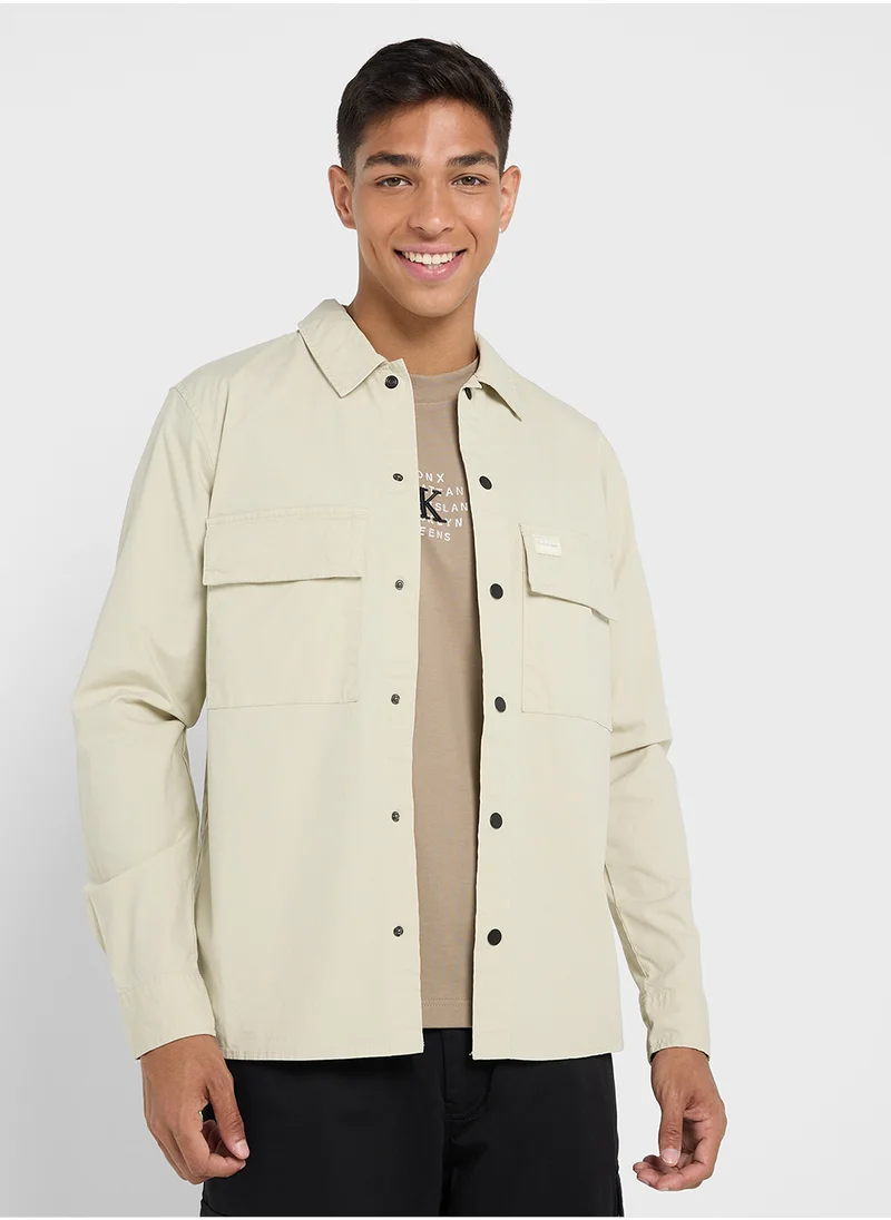 كالفن كلاين جينز Relaxed Fit Logo Shirts