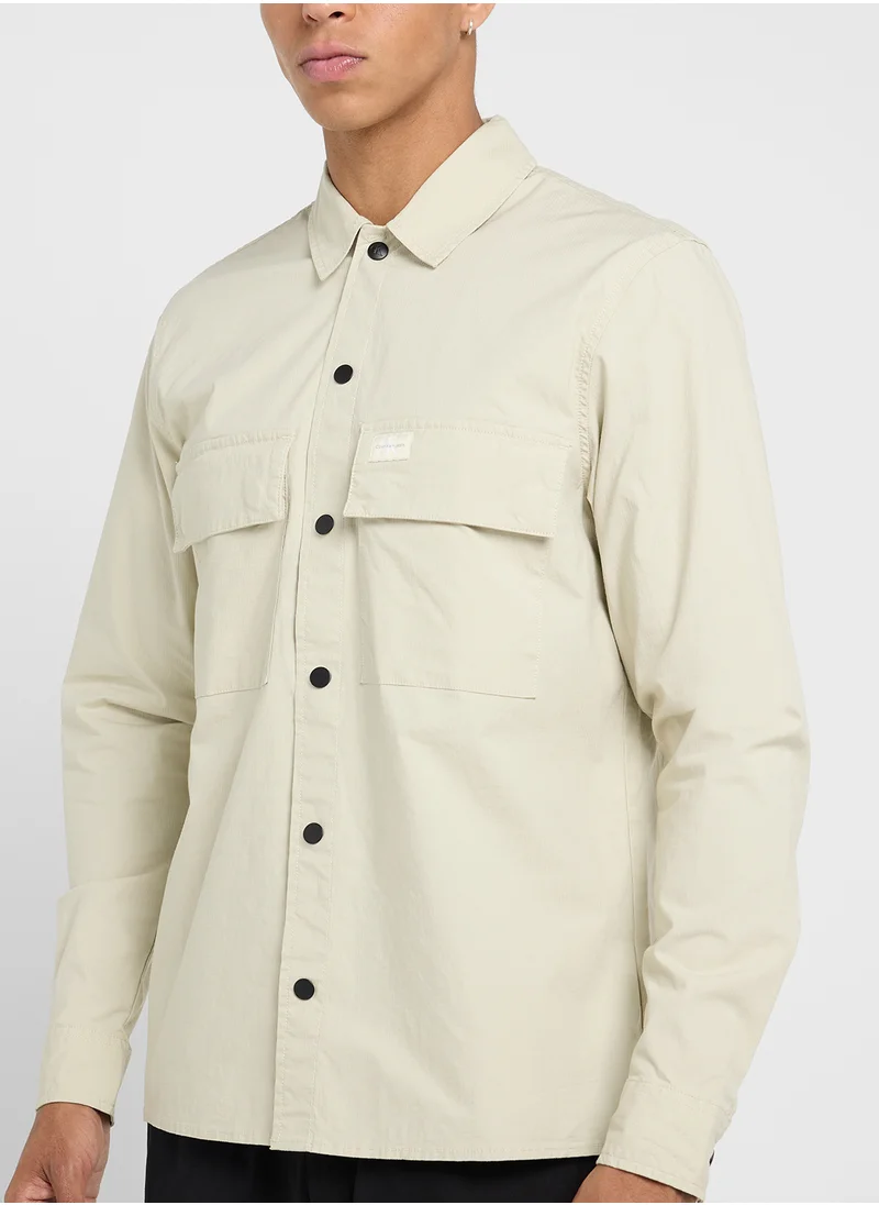 كالفن كلاين جينز Relaxed Fit Logo Shirts