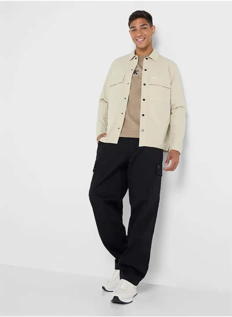 كالفن كلاين جينز Relaxed Fit Logo Shirts