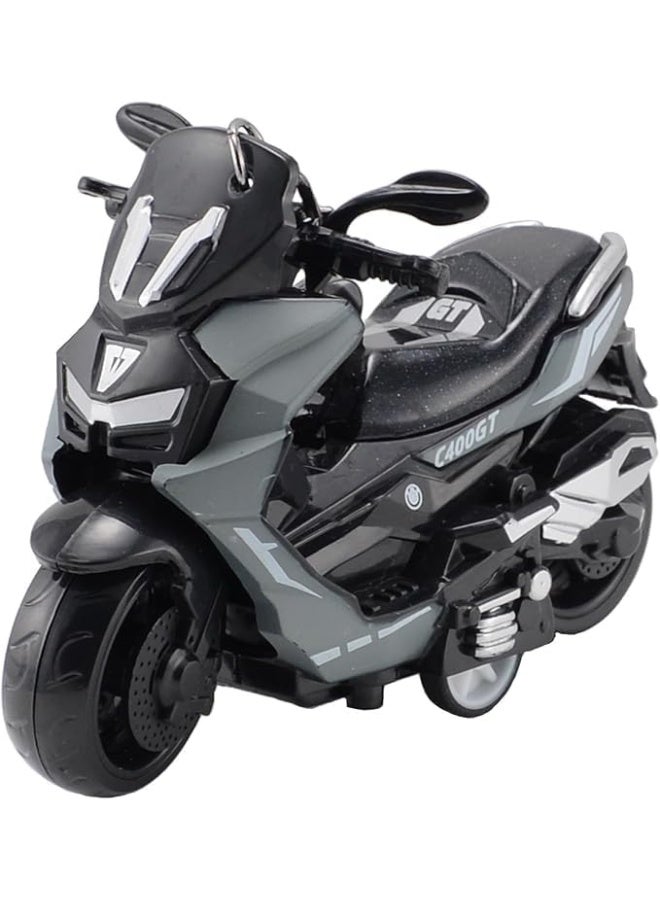 سلسلة مفاتيح دراجة نارية، نموذج دراجة شارع صغيرة C400GT للزينة - Image 3