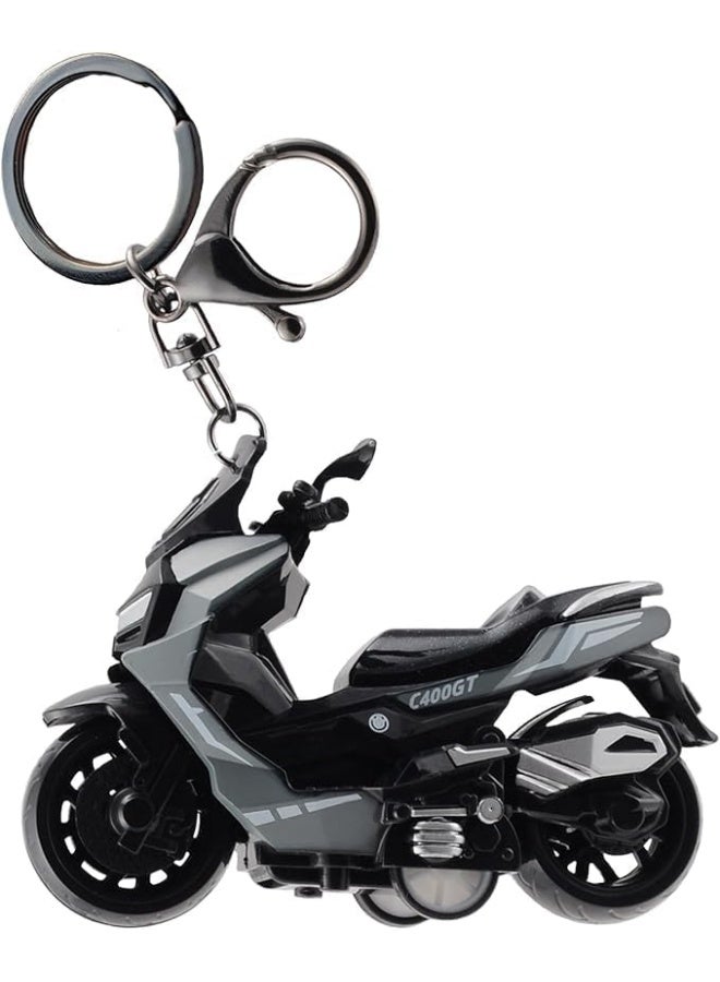 سلسلة مفاتيح دراجة نارية، نموذج دراجة شارع صغيرة C400GT للزينة - Image 1