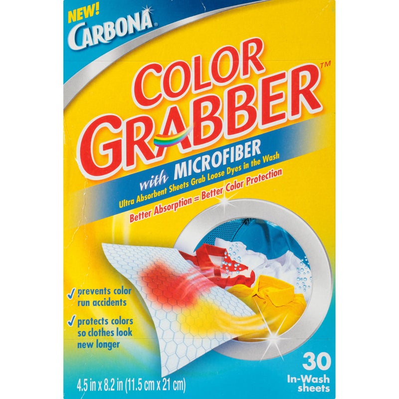 CARBONA كاربونا لامتصاص الألوان والأوساخ، 30 ورقة - Image 3