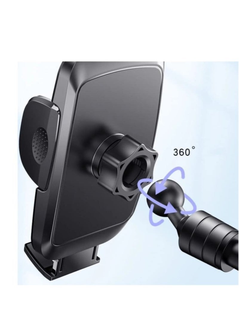 C140 Windshield / Dashboard Flexible Adjustable Arm Gooseneck Car Suction Cup Mobile Phone Holder Stand Bracket. - Image 3