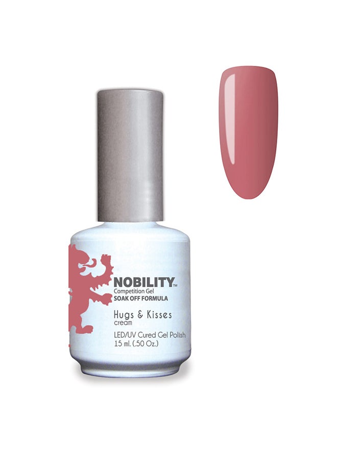 Lechat Nobility Soak Off Color Muted, Deep Cabaret Cream UV-Led Cured Nail Gel Polish 15 ml Nbgp152 