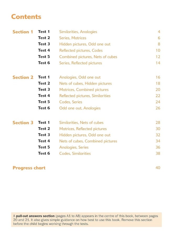 null - 11+ Non-verbal Reasoning Rapid Tests Book 6: Year - Image 1