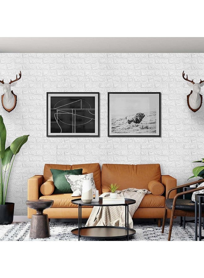 Rylan Self-Adhesive Waterproof PE Foam 3D Wall Panels Wallpaper Sticker for Bathroom, Living Room, and Home Decoration (70 x 77cm, Appx. 5.8Sq Feet)-1 Piece - Image 4