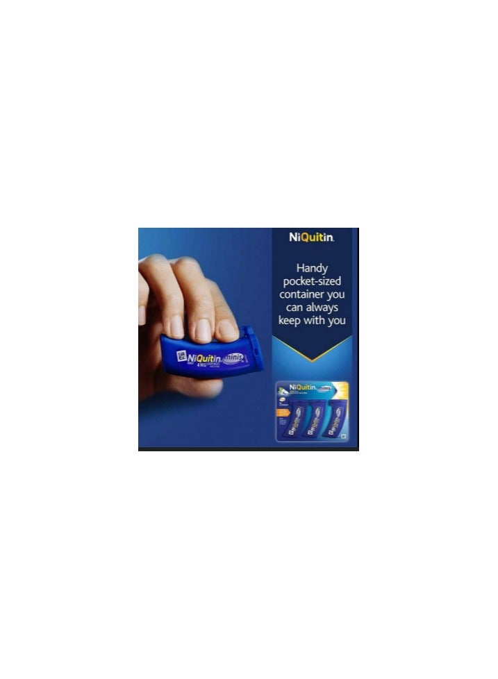 Niquitin Lozenges Mini Mint 2Mg 60 Lozenges - Image 2