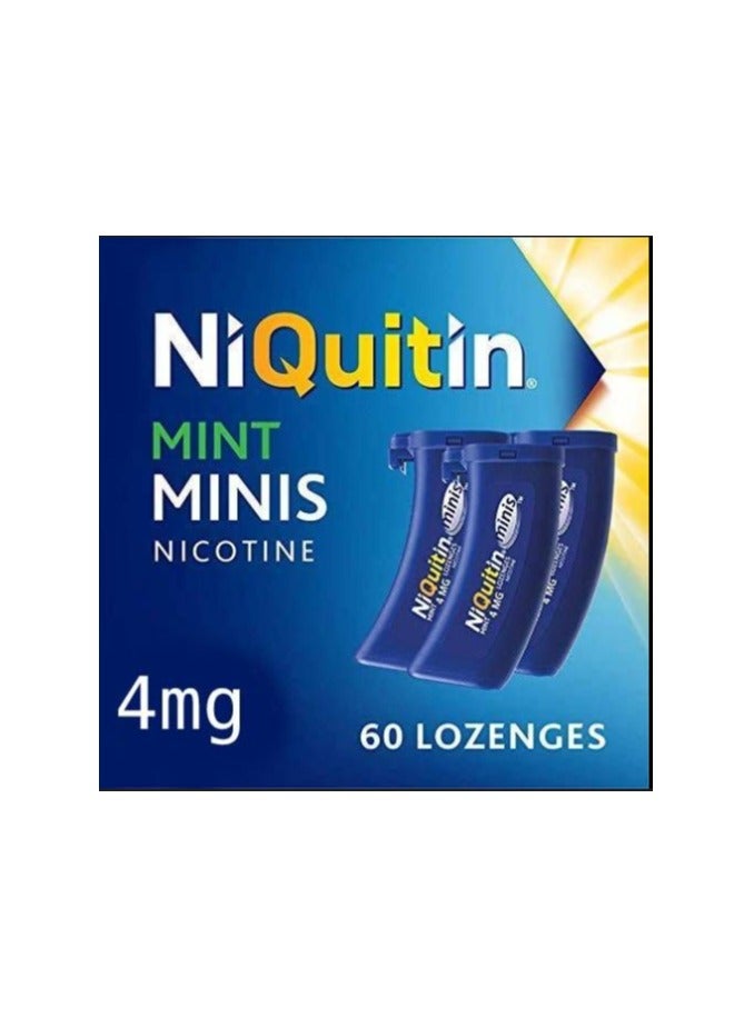 Niquitin Lozenges Mini Mint 2Mg 60 Lozenges - Image 4
