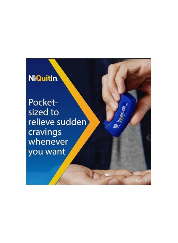 Niquitin Lozenges Mini Mint 2Mg 60 Lozenges - Image 3