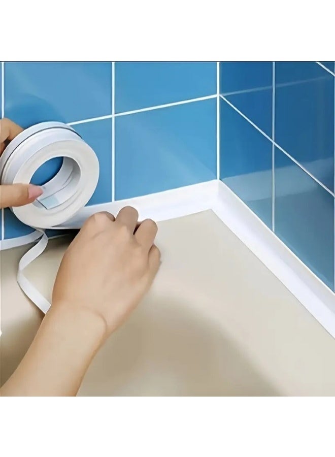 شريط لاصق مانع للتسرب، شريط لاصق مانع للتسرب مقاوم للماء والغبار للمرحاض والحمام والدش - Image 1
