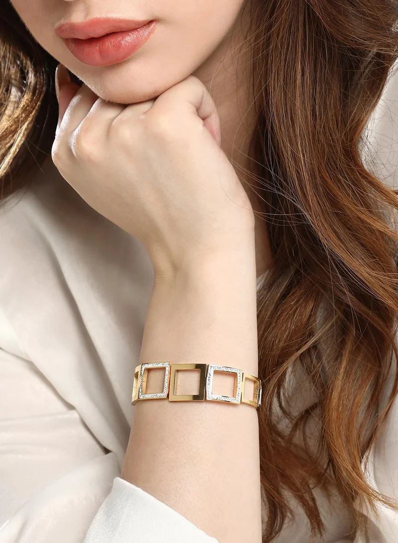 SOHI Bijou-Quad Bangle Artificial Bracelet Jewellery