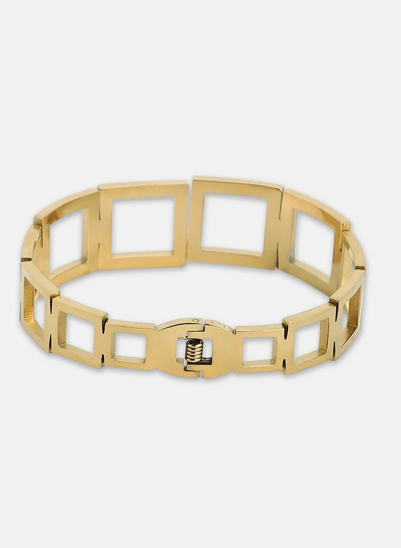 SOHI Bijou-Quad Bangle Artificial Bracelet Jewellery