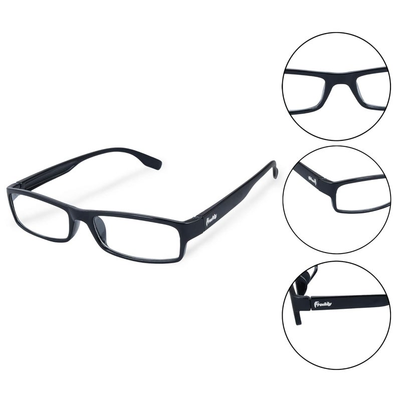 Freddy Full Rim Reading Glasses For Men And Women 2 pcs Combo - Image 5