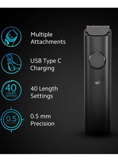 Xiaomi Xiaomi Grooming Kit Pro, 40 length settings, Face, Hair, Body - Everything-in-One Professional Styling Trimmer, Body Grooming, Nose & Ear Hair Trimming, Hair Clippers, Beard Combs, Quick Charge  - Image 2