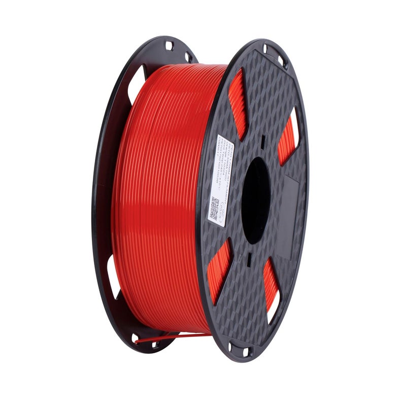 Haiteng PETG Filament 1KG 1.75mm Red, 3D Printer Filament, FDM 3D Printing Materials, Tougher Than PLA - Image 2