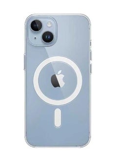 Generic Magnetic Case for Iphone 14 Plus 6.7 Inch Compatible With Magsafe Wireless Charging Anti-scratch Bumper Cover Clear Tpu  - Image 1