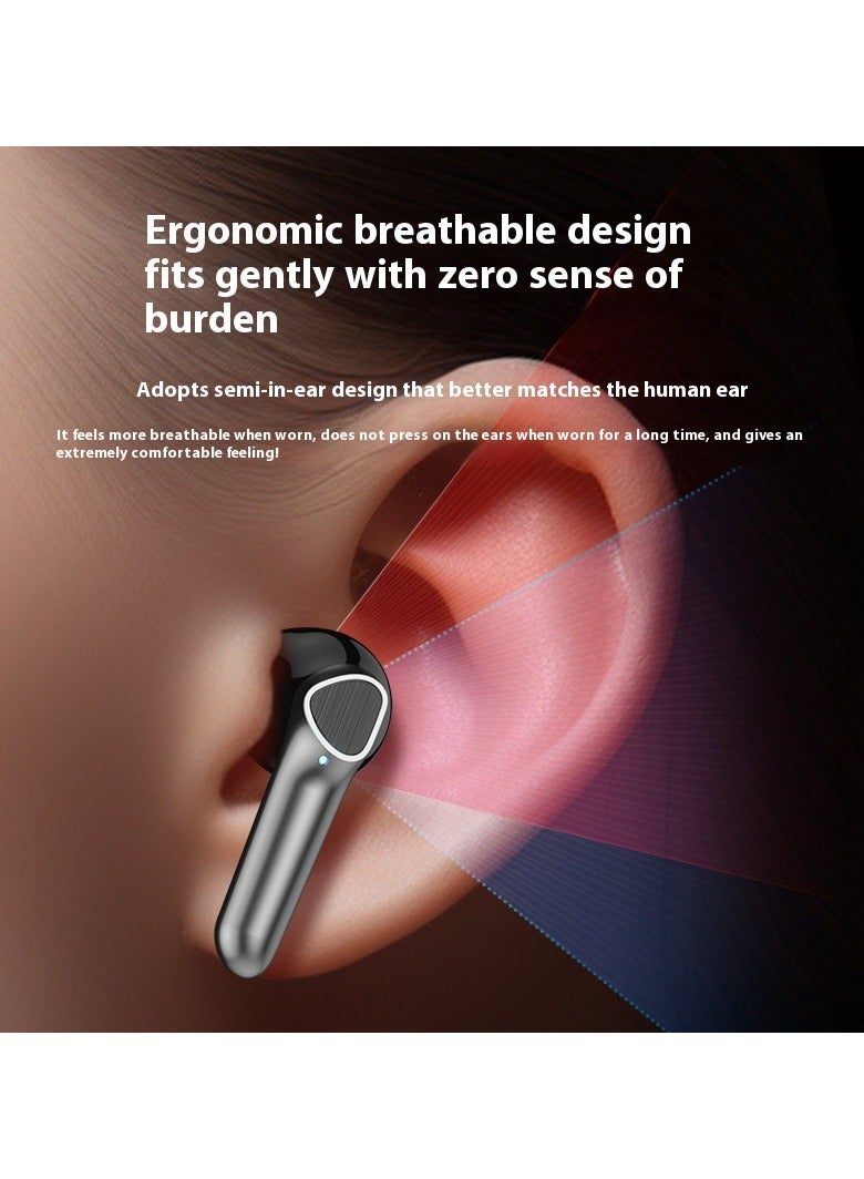Bluetooth earphones in ear, ultra long battery life, noise reduction, gaming bass, wireless sports earphones - Image 4