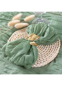 Sage Green Cheesecloth Napkins  Spring Napkins Set of 36 Boho Washable Dinner Table Napkins for Wedding Party Baby Shower Birthday Party Decor - pzsku/Z2A423CF367C4BB73A557Z/45/_/1740537025/10730219-0eda-4b48-b54d-3e003b5037e5