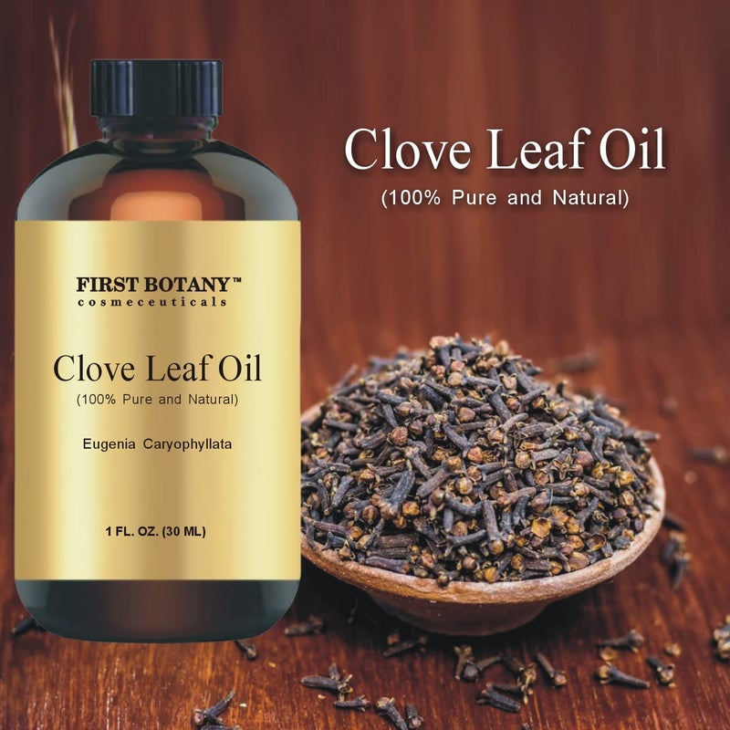 First Botany, 100% Pure Clove Essential Oil - Premium Clove Oil for Aromatherapy, Massage, Topical & Household Uses - 1 fl oz (Clove) - Image 3