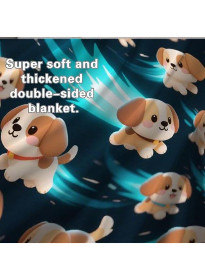 عام بطانية رقيقة من الفانيلا الكرتونية للأطفال والرضع (دافئة ومريحة، ومناسبة للنوم والألعاب) 70 سم * 100 سم - Image 5