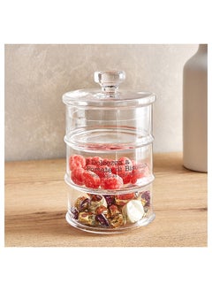 Home Box Urban 3-Tier Candy Jar 12.5x20.8x12.5 cm  - Image 1