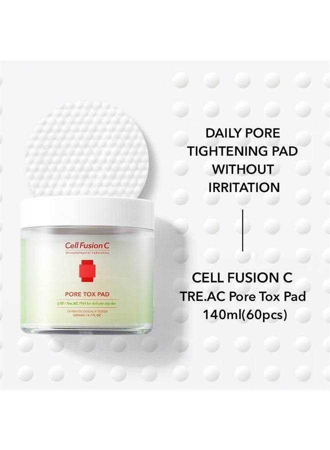 Cell Fusion C وسادة توكس المسام من CELL FUSION C Tre.AC 140 مل (60 وسادة) - Image 3