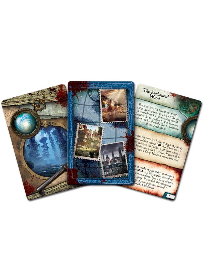 Fantasy Flight Games - Eldritch Horror The Dreamlands Board Game Expansion Mystery Game Cooperative Board Game For Adults And Family Ages 14+ 1 8 Players Avg. Playtime 3 Hours Made By Fantasy Flight Games - Image 1
