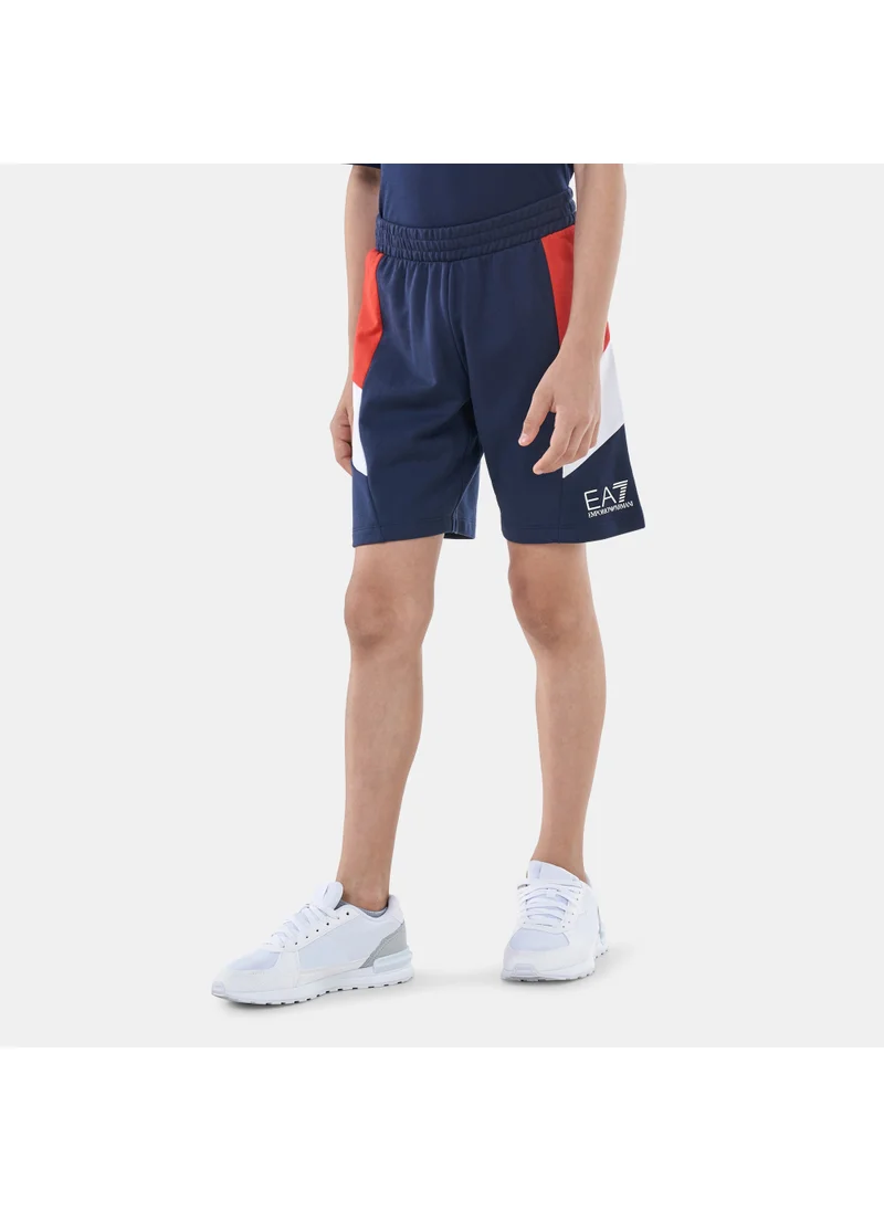 EA7 Emporio Armani Kids' Colourblock Shorts