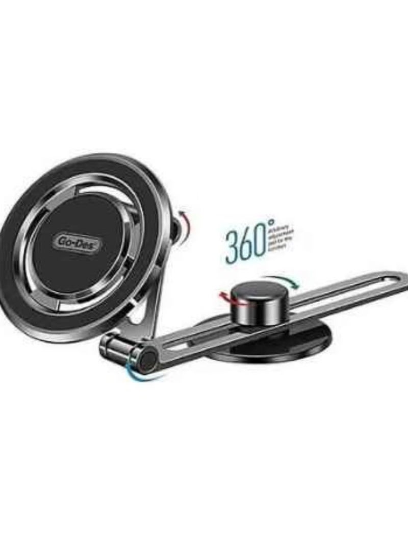 GO-DES 360° Rotation Super Magnetic Mobile Phone Car Holder for All Mobiles - Image 1