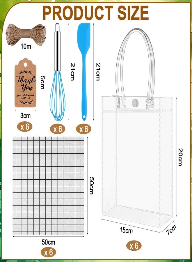 Beupy 30 Pcs Baby Shower Prizes for Game Winner Baby Shower Games Guest Gifts Silicone Whisk Spatula Gift Bag Kitchen Towel for Wedding Bridal Shower Favors - Image 2