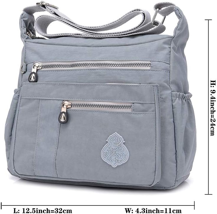 MINTEGRA Store Crossbody Bag for Women Nylon Waterproof Shoulder Purse Messenger Bag Lightweight Pocketbooks - Image 5