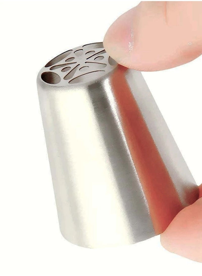 5-Piece Russian Tulip Icing Piping Nozzles Set - Image 4